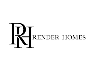 Render Homes logo design by Erasedink