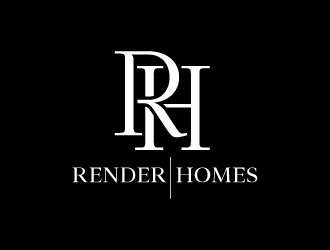 Render Homes logo design by Erasedink