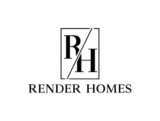 Render Homes logo design by Erasedink