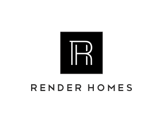 Render Homes logo design by mashoodpp