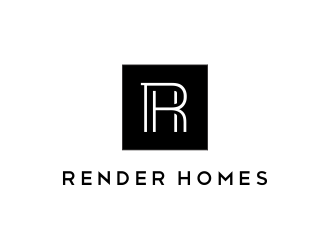 Render Homes logo design by mashoodpp