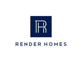 Render Homes logo design by mashoodpp