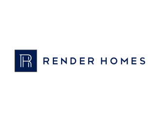 Render Homes logo design by mashoodpp