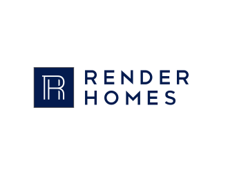 Render Homes logo design by mashoodpp