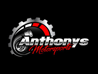Anthonys Motorsports logo design by daywalker