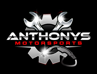 Anthonys Motorsports logo design by Suvendu