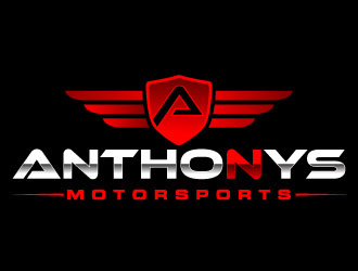 Anthonys Motorsports logo design by Suvendu