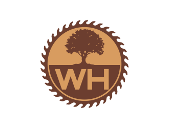 WH logo design by done