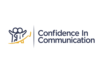 Confidence In Communication logo design by M J