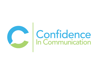 Confidence In Communication logo design by kunejo