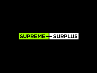 Supreme Surplus logo design by GemahRipah