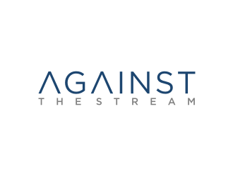 Against the Stream logo design by Artomoro