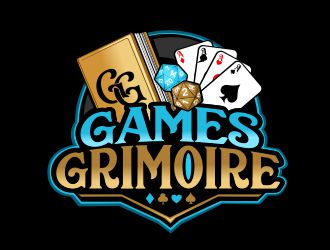 Games Grimoire logo design by veron