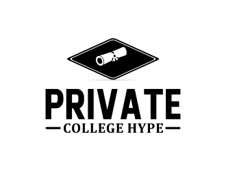 Private College Hype logo design by naldart