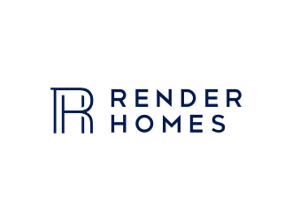 Render Homes logo design by mashoodpp
