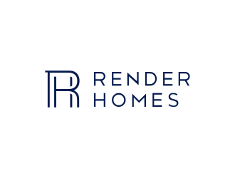 Render Homes logo design by mashoodpp