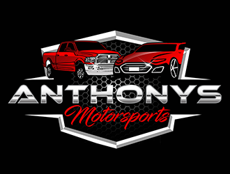 Anthonys Motorsports logo design by 3Dlogos