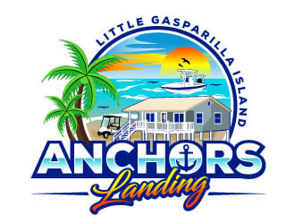 Anchors Landing logo design by Suvendu