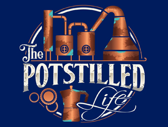 The PotStilled Life logo design by DreamLogoDesign