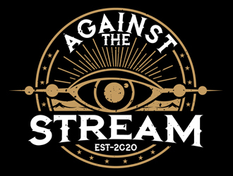 Against the Stream logo design by DreamLogoDesign