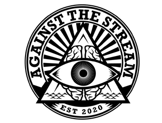 Against the Stream logo design by DreamLogoDesign