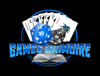 Games Grimoire logo design by keptgoing