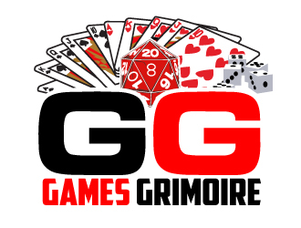Games Grimoire logo design by ElonStark