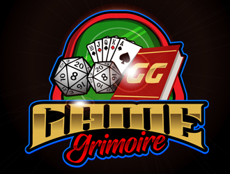 Games Grimoire logo design by DreamLogoDesign