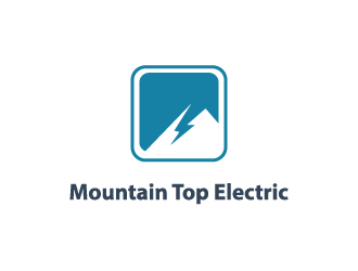 Mountain Top Electric  logo design by gateout