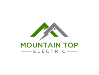 Mountain Top Electric  logo design by jhason