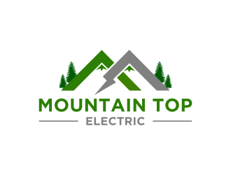 Mountain Top Electric  logo design by jhason