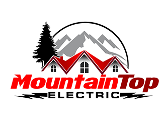 Mountain Top Electric  logo design by 3Dlogos