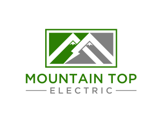 Mountain Top Electric  logo design by jhason