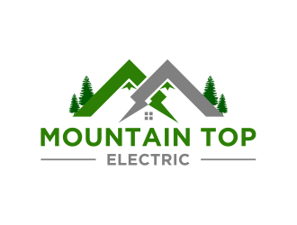 Mountain Top Electric  logo design by jhason