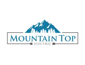 Mountain Top Electric  logo design by puthreeone