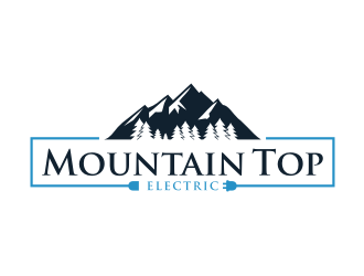 Mountain Top Electric  logo design by puthreeone