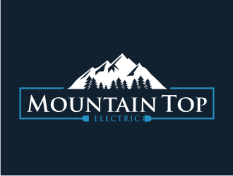 Mountain Top Electric  logo design by puthreeone