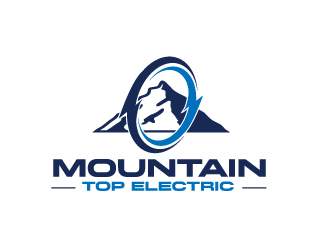Mountain Top Electric  logo design by drifelm