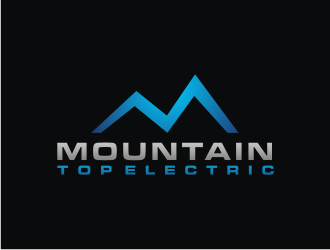 Mountain Top Electric  logo design by Artomoro