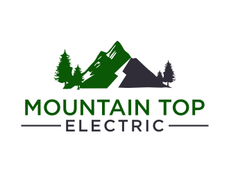 Mountain Top Electric  logo design by larasati