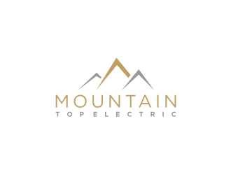 Mountain Top Electric  logo design by Artomoro