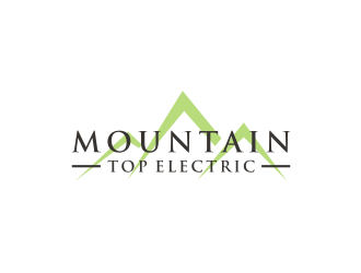 Mountain Top Electric  logo design by Artomoro