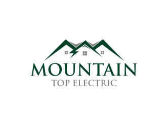 Mountain Top Electric  logo design by narnia