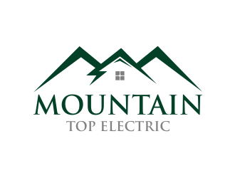 Mountain Top Electric  logo design by narnia