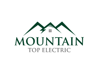 Mountain Top Electric  logo design by narnia