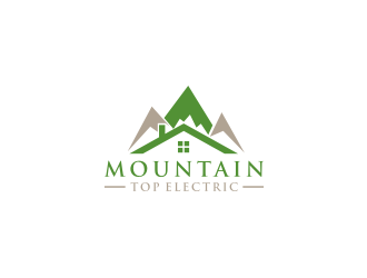 Mountain Top Electric  logo design by Artomoro