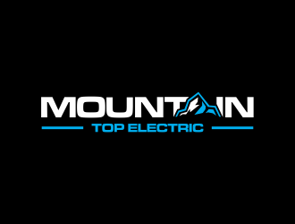 Mountain Top Electric  logo design by hopee