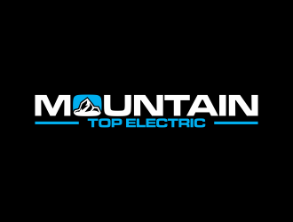 Mountain Top Electric  logo design by hopee