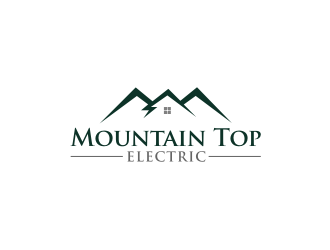 Mountain Top Electric  logo design by narnia