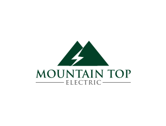 Mountain Top Electric  logo design by narnia
